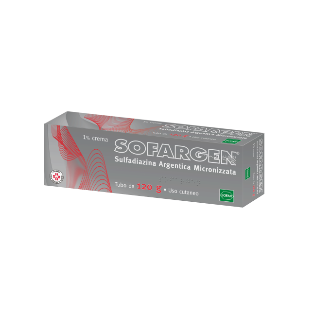 Sofar Sofargen 1% Crema Per Curare Ferite Ustioni E Piaghe 120g