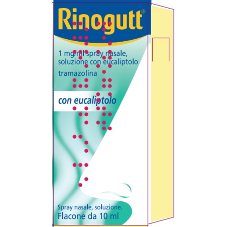 Rinogutt 1mg/ml Spray Nasale Con Eucaliptolo 10ml