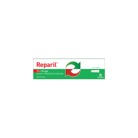 Rottapharm Madus Reparil C.M 2%+5% Gel Trattamento Traumatologia Minore 40g