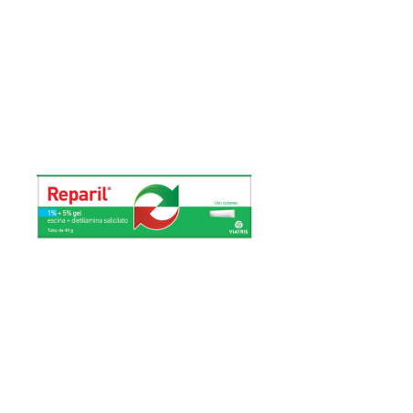 Rottapharm Reparil C.M. 1%+5% Gel  Trattamento Traumi Minori 40g