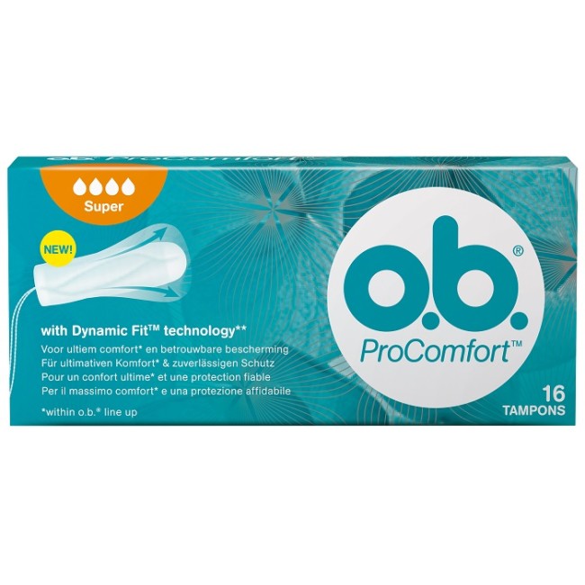 O.B.® ProComfort™ Super Per Flusso Da Medio A Pesante 16 Pezzi