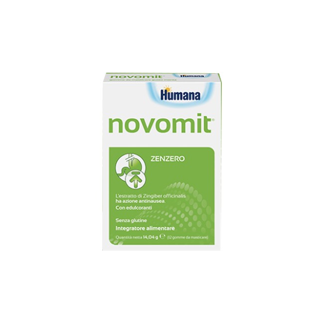 NOVOMIT 12 CHEWING GUM 14,04 G