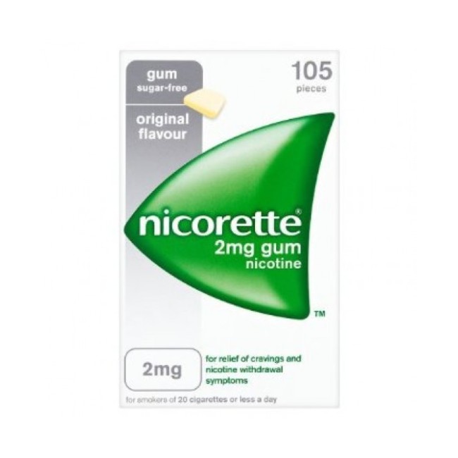 Nicorette 2mg Original 105 Gomme Da Masticare