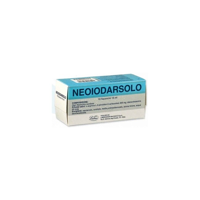 Neoiodarsolo 15ml Soluzione Orale 10 Flaconcini