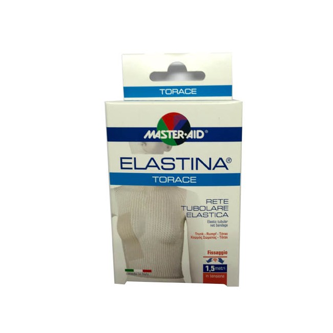 RETE TUBOLARE ELASTICA IPOALLERGENICA MASTER-AID ELASTINA TORACE 5 MT IN TENSIONE CALIBRO 8 CM