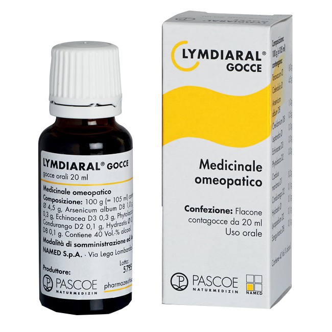 Named Lymdiaral Pascoe Prodotto Omeopatico Complesso Gocce 20ml