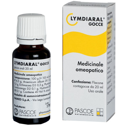 Named Lymdiaral Pascoe Prodotto Omeopatico Complesso Gocce 20ml