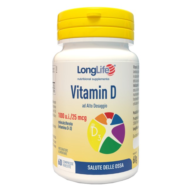 LONGLIFE VITAMIN D 1000UI 60 COMPRESSE