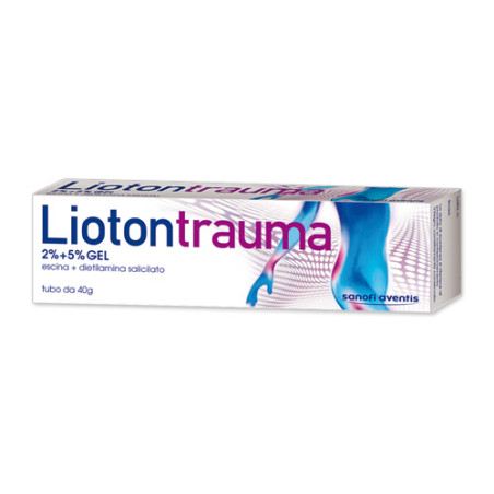 Sanofi Aventis Liotontrauma 2%+5% Gel Dolori Articolari E Muscolari Tubetto 40g