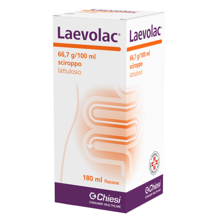 Laevolac 66,7g/100ml Lattulosio Sciroppo  180ml