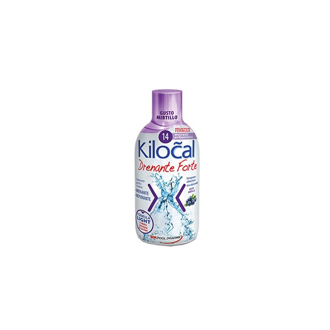 Kilocal Drenante Forte Gusto Mirtillo Integratore Alimentare 500ml