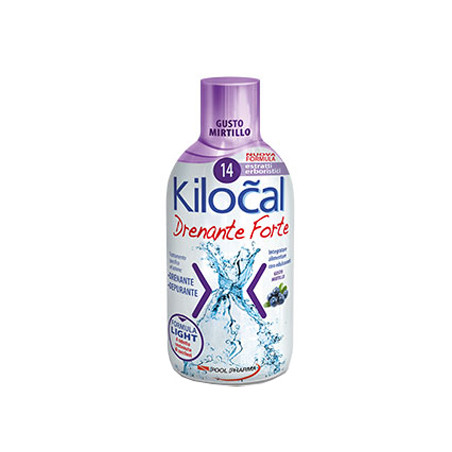 Kilocal Drenante Forte Gusto Mirtillo Integratore Alimentare 500ml