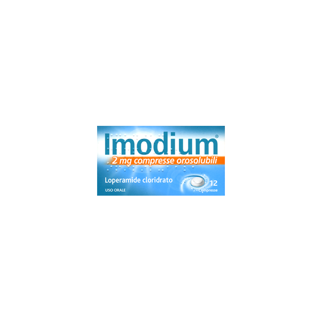 IMODIUM*12CPR OROSOL 2MG