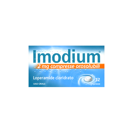 IMODIUM*12CPR OROSOL 2MG